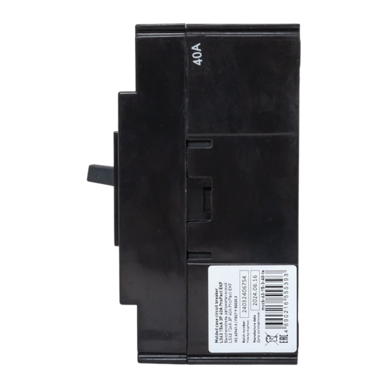 Выключатель автоматический LS63 15кА 3P 40А ProPact | mccb-63-15-3-40-ls | EKF — миниатюра 16