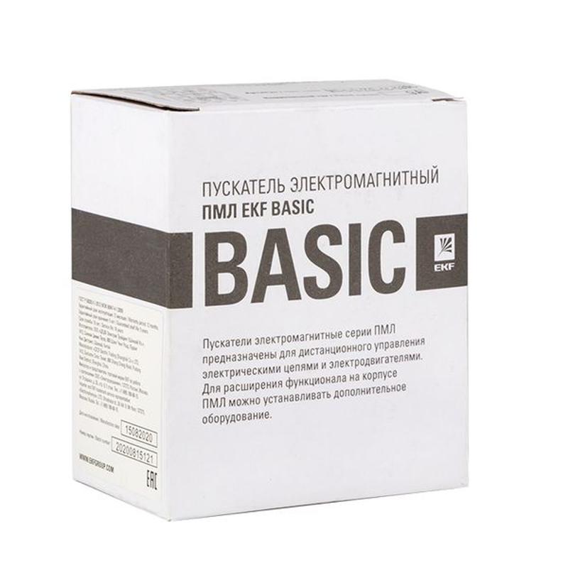 Пускатель электромагнитный серии ПМЛ-1161ДМ 18А 230В  Basic | pml-s-18-230-nc-basic | EKF — миниатюра 2