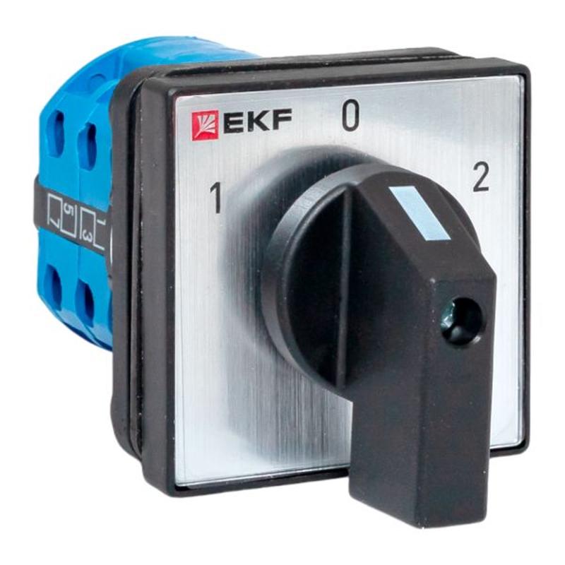 Переключатель кулачковый ПК-1-22 10А 2P «1-0-2» IP65 | pk-1-22-10-65 | EKF — миниатюра 1