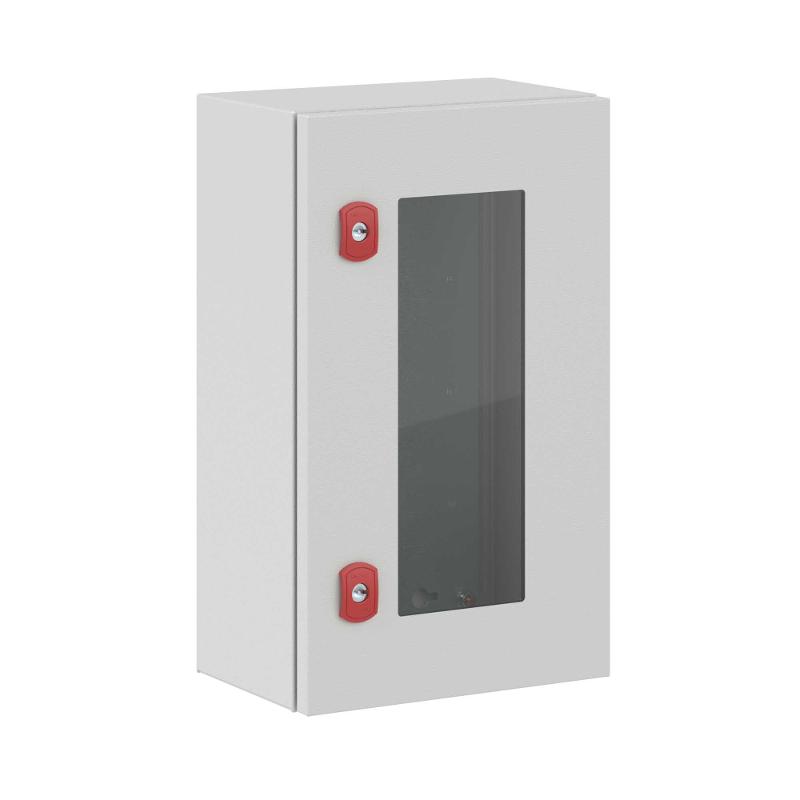 Корпус сварной навесной ST с прозрачной дверью и М/П ВхШхГ  500 x 300 x 200 | R5STX0532 | DKC — миниатюра 1