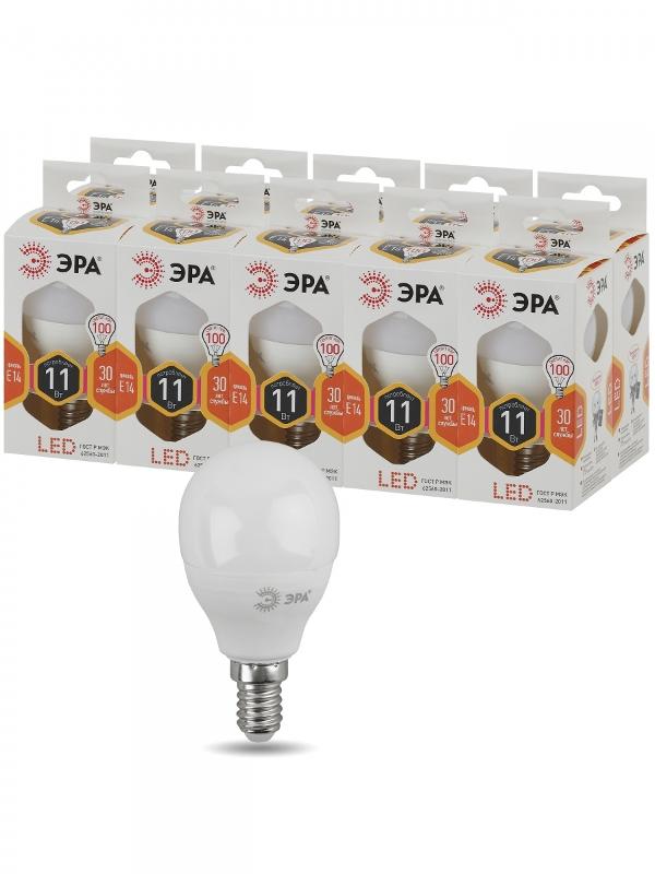 Лампа светодиодная LED P45-11W-827-E14 | Б0032986 | ЭРА — миниатюра 4