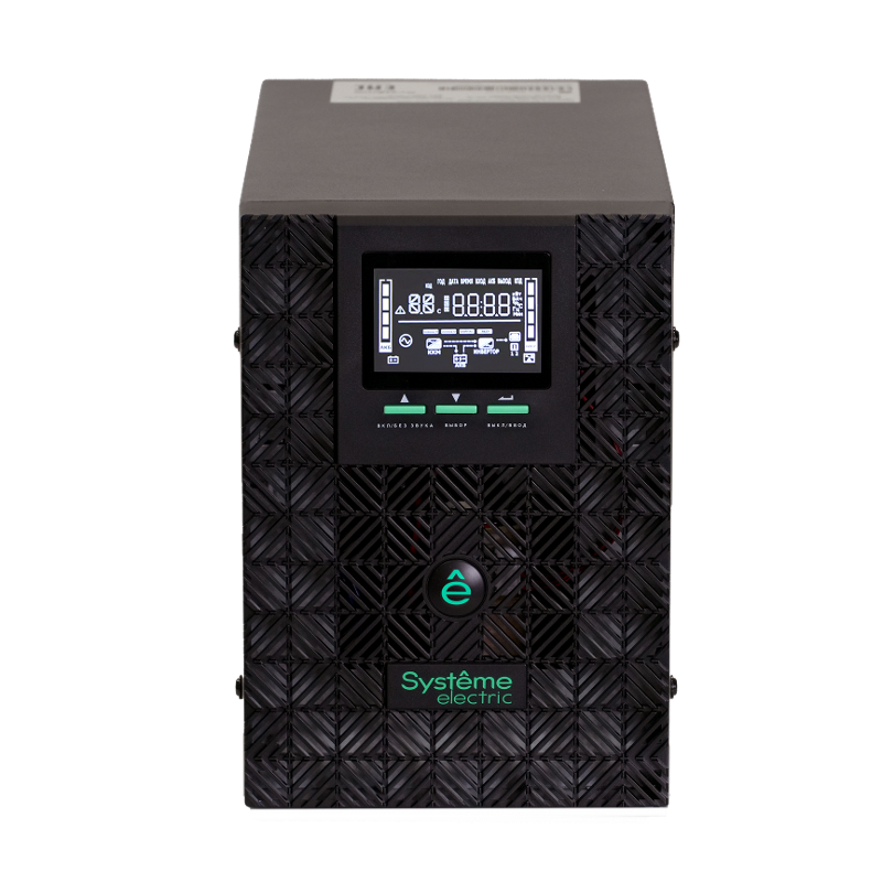 ИБП Smart-Save SMX-Tower Systeme Electric 2000 ВА, 230 В, 1:1, Внешние АКБ 48В, 3хShuko | SMXSE2000T | SE — Systeme Electric