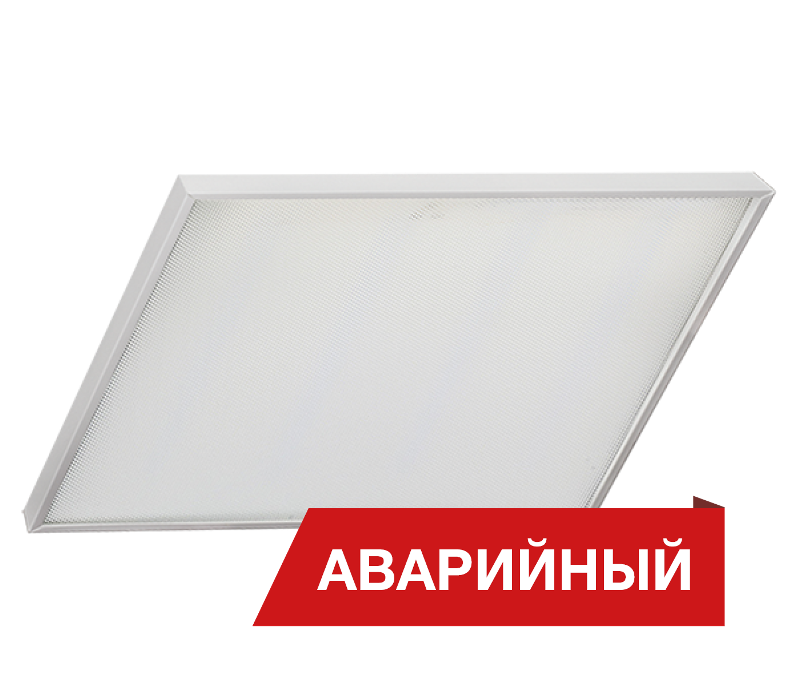 Светодиодный светильник ДВО/ДПО Diora Office Slim 28/3600 prism 3600лм 28Вт 4000K IP40 0.7PF 80Ra Кп<1 Аварийный | DOS28-P-4K-A |Diora — Diora