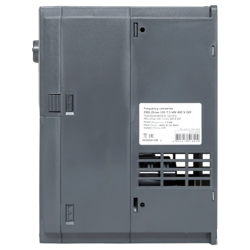 Преобразователь частоты PRO-Drive PD-150-FC-7K5-43-B |PD-150-FC-7K5-43-B|EKF — миниатюра 7