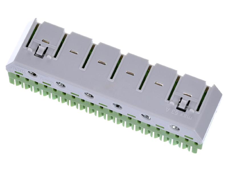 Клеммник самозажимной PE 20x4+6x25мм ZK206G|1SPE007715F9717| ABB — миниатюра 2