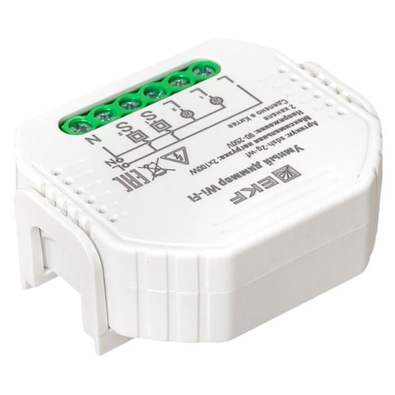 Умный диммер в подрозетник 2-канальный Wi-Fi  Connect |sdsh-2g-wf| EKF — миниатюра 21