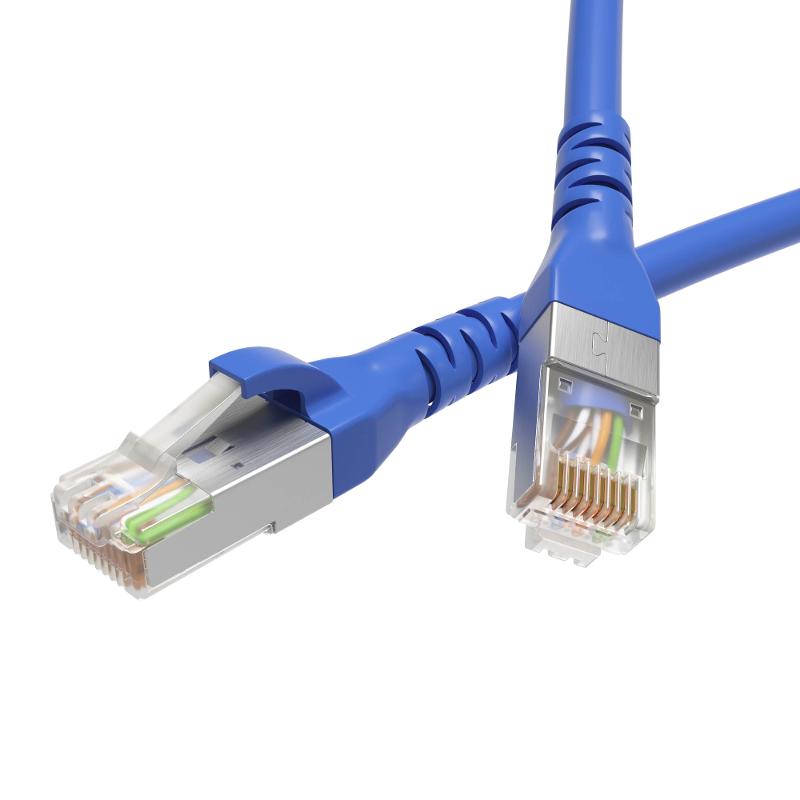 Патч-корд экранированный CAT5E F/UTP 4х2, LSZH, синий, 5.0м | RN5EFU4550BL | DKC — DKC (ДКС)