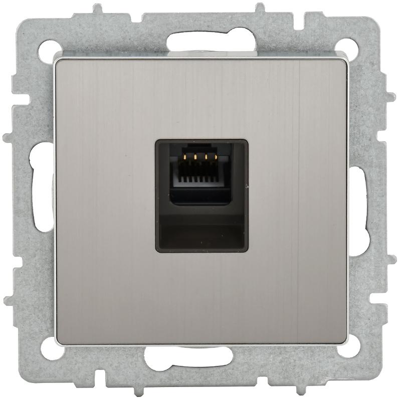 BRITE Роз. комп. RJ45 кат.5E РК10-БрГН мет х/н  | BR-K10-1-M-K23 | ИЭК — миниатюра 2