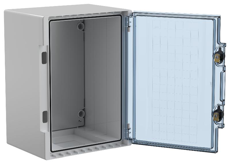 Корпус пластиковый ЩМПп 400х300х220 IP66 прозрачная дверь TETRA | TR5-11-N-040-30-22-65 | IEK — миниатюра 2