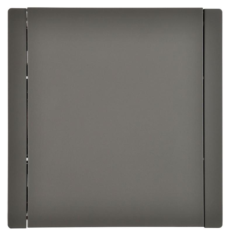 FORTE&PIANO Розетка с заземлением, со шторками, с крышкой в/к 16А IP44 FP321 серый | FP-R16-16-44-K03 | IEK — миниатюра 2