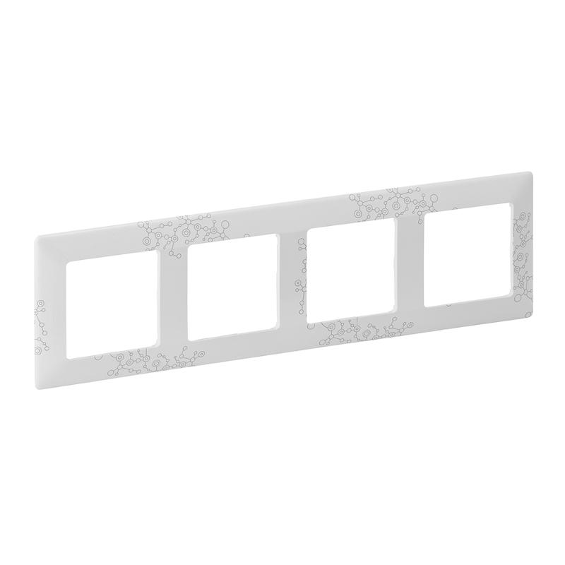 Valena LIFE Эл Грей Рамка 4-ая | 754124 | Legrand — Legrand