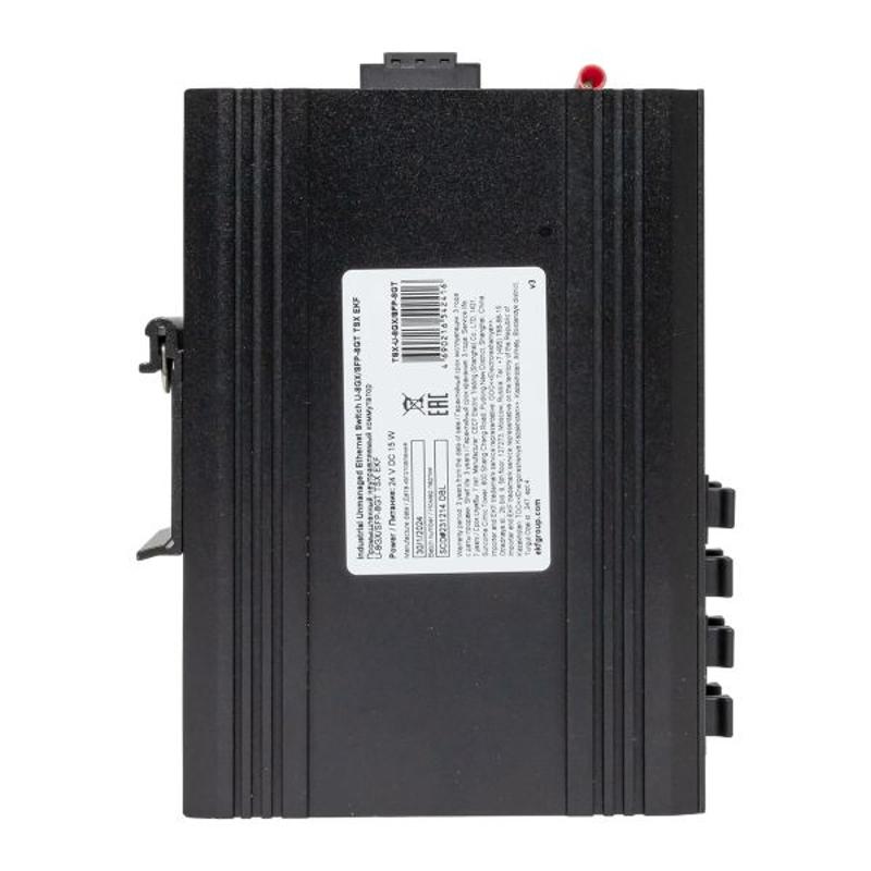 Промышленный неуправляемый коммутатор U-8GX/SFP-8GT, 8 портов 1000Base-X SFP, 8 портов 10/100/1000Base-T(X) RJ45, монтаж на динрейку TSX |TSX-U-8GX/SF — миниатюра 23