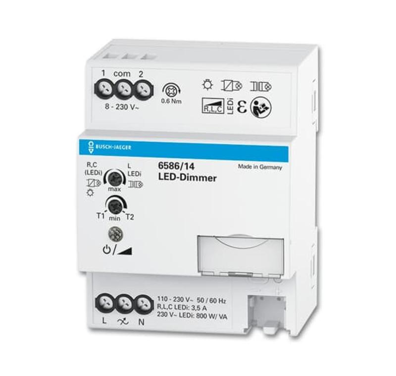 Универсальный светорегулятор, 2-800 Вт/ВА, MDRC | 2CKA006590A0192 | ABB — ABB