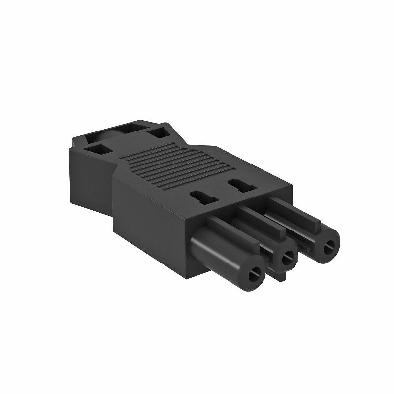 Разъем 3-полюсный Modul45connect, вилка 16 А, 250 B (черный) (BT-S GST18i3p SW) | 6108056 | OBO Bettermann — OBO Bettermann