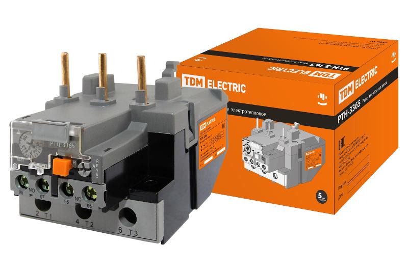 Реле тепловое РТН-3365  80-93А  | SQ0712-0018 | TDM — TDM ELECTRIC