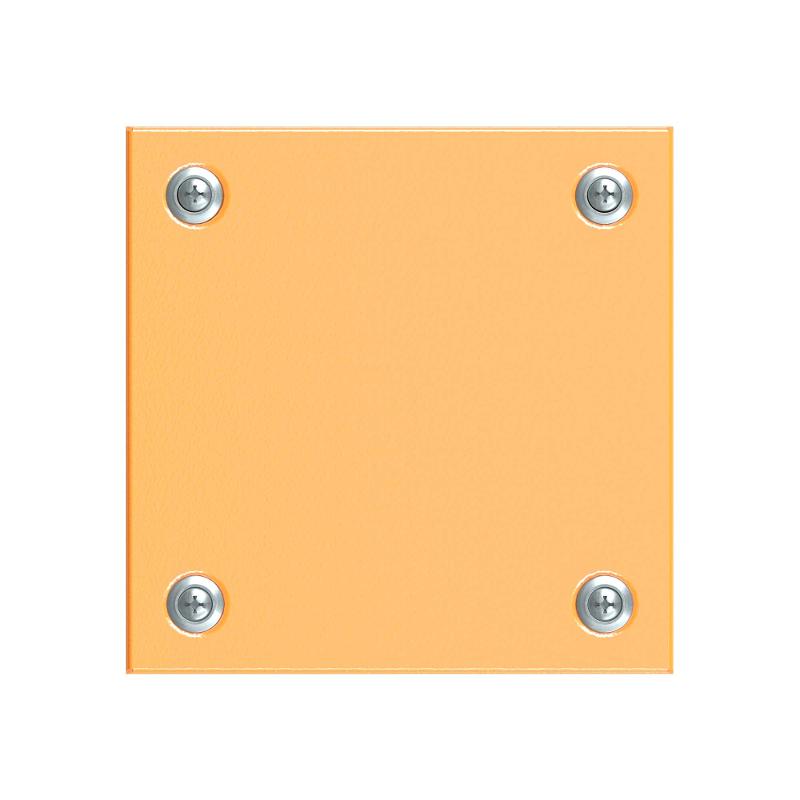 Коробка распределительная стальная FS огн., IP66,150х150х80мм,4р, 450V,6A, 4мм.кв. с гладкими стенками и клеммниками | FSB30404 | DKC — миниатюра 4