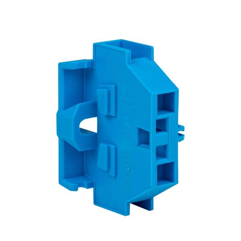 Миниклемма STB-2.5 24A (50 шт) синяя PROxima | stb-m-2.5-blue-r | EKF — EKF