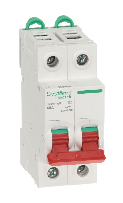 Systeme9 Выключатель нагрузки (ВН) 2P 40A 400В | S9S40240 | SE — миниатюра 6