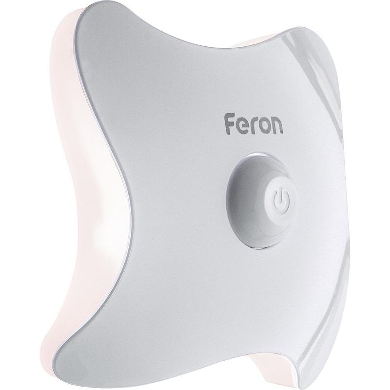 Светильник ночник на магните 8LED , 3*ААА battery 93*93*38мм, FN2020 | 41192 | Feron — миниатюра 1