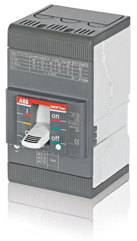 Выключатель автоматический XT1C 160 TMD 16-450 3p F F|1SDA080825R1| ABB — ABB