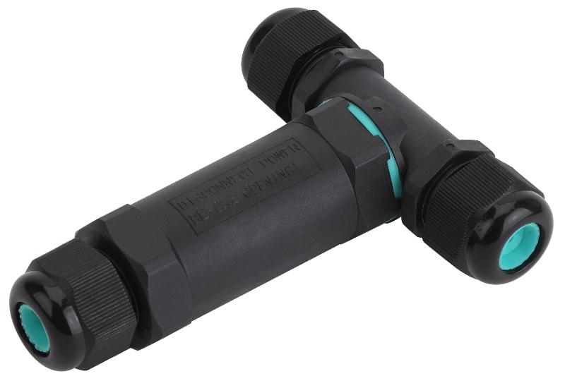 Аксессуары для клемм NO-224-21 ЭРА Коннектор кабельный T-образный IP68 5-Pin | Б0043939 | ЭРА — миниатюра 1