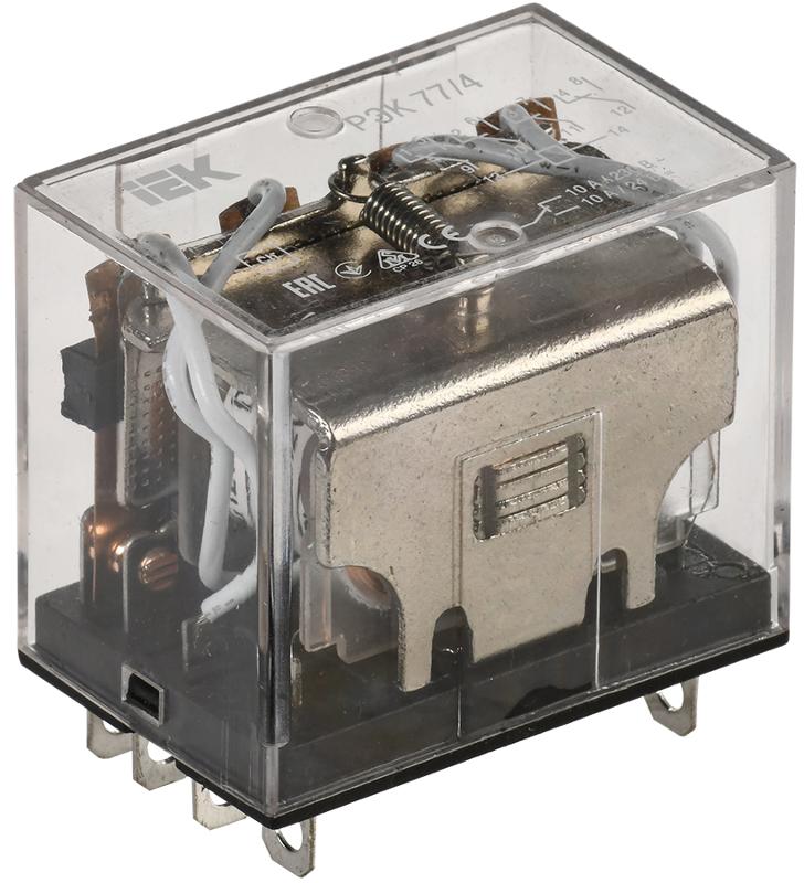 Реле РЭК77/4(LY4) 10А 12В DC  | RRP10-4-10-012D | IEK — IEK (ИЭК)