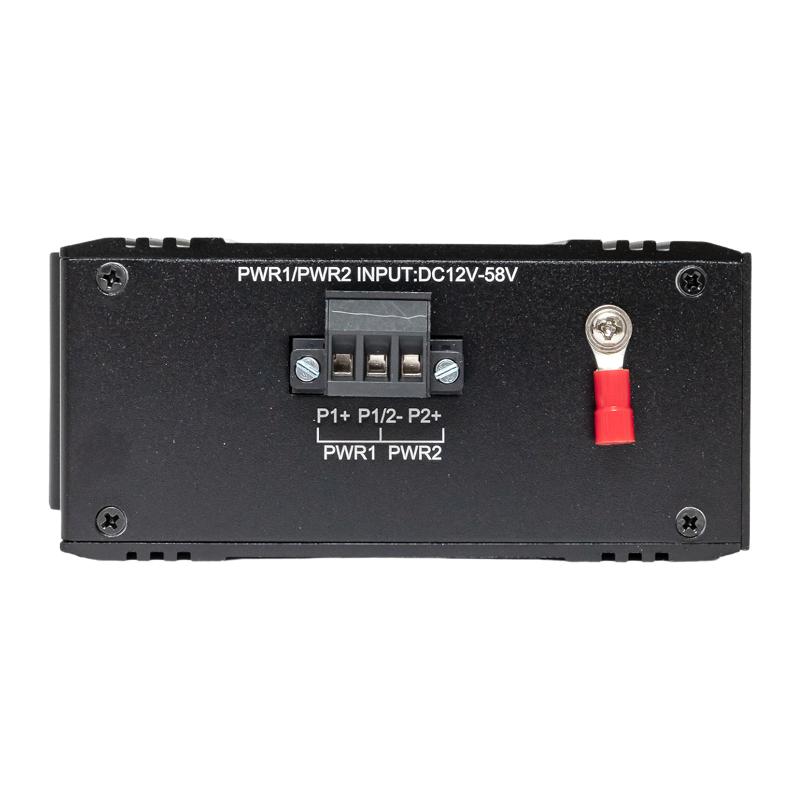 Промышленный неуправляемый коммутатор U-8GX/SFP-8GT, 8 портов 1000Base-X SFP, 8 портов 10/100/1000Base-T(X) RJ45, монтаж на динрейку TSX |TSX-U-8GX/SF — миниатюра 3