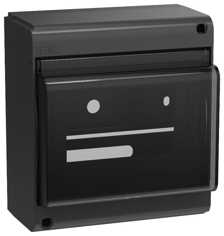 UNION Mini Корпус пластиковый на 6 модулей КМПн-6 IP30 черный | UIM-KP72-N-06-20-K02 | IEK — IEK (ИЭК)