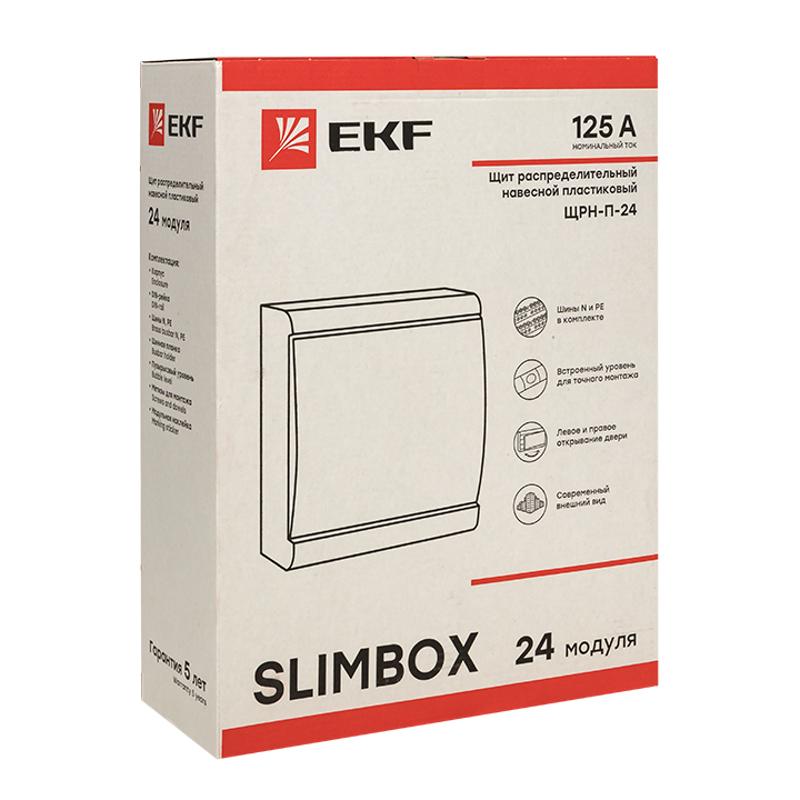 Щит распределительный навесной ЩРН-П-24 "SlimBox" IP41 EKF PROxima | sb-n-24 | EKF — миниатюра 3