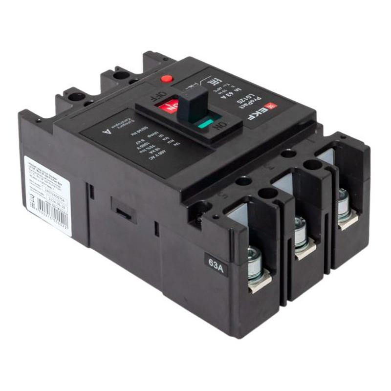 Выключатель автоматический LS125 18кА 3P 63А ProPact | mccb-125-18-3-63-ls | EKF — миниатюра 19