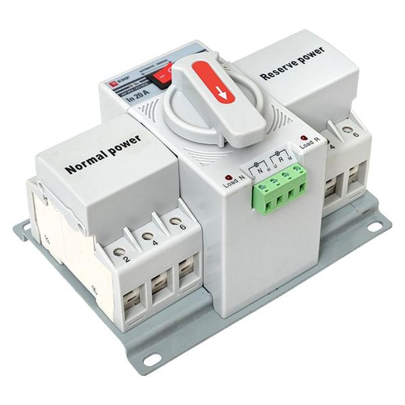 Устройство АВР МCB 20А (C) 3Р 400В PROxima | ats-mcb-20c-3p-pro | EKF — миниатюра 21