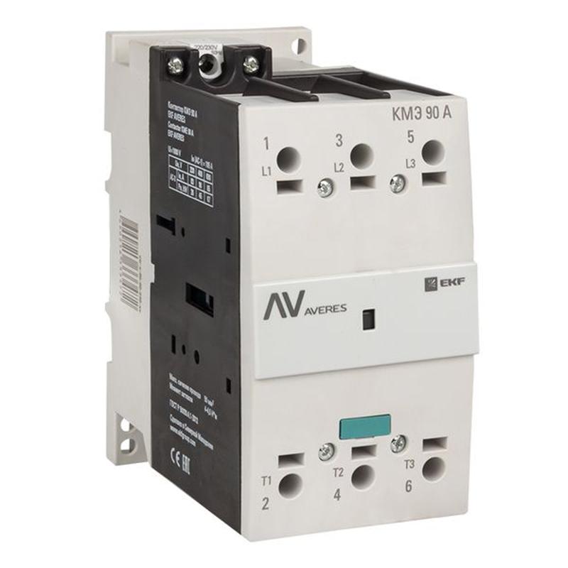 Контактор КМЭ 90А 400В АС EKF AVERES | ctr-s-90-00-400-av | EKF — EKF