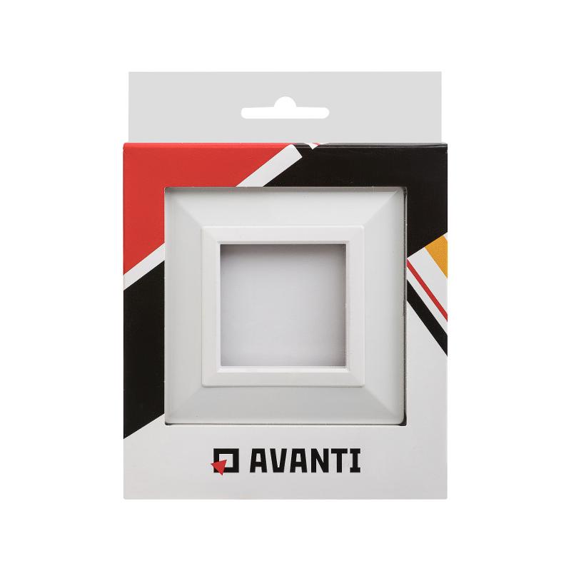 Рамка из металла, "Avanti", белая, 2 модуля | 4400852 | DKC — миниатюра 9