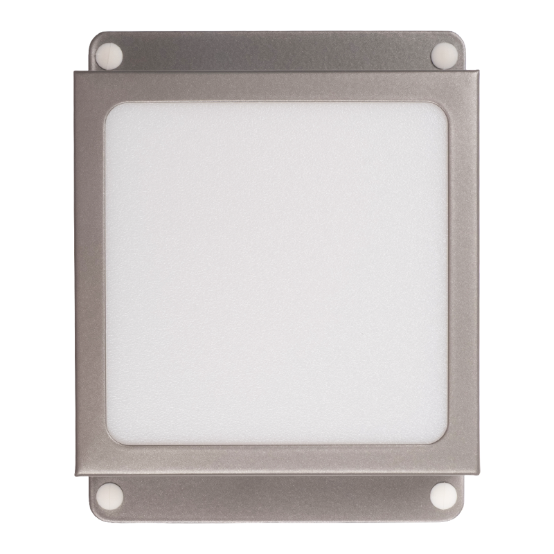 Светильник светодиодный для грильято PPL 089/G OPAL  9W 3000K GREY IP40 "Грильято" 100*100мм "Домино" | .5068988 | Jazzway — Jazzway