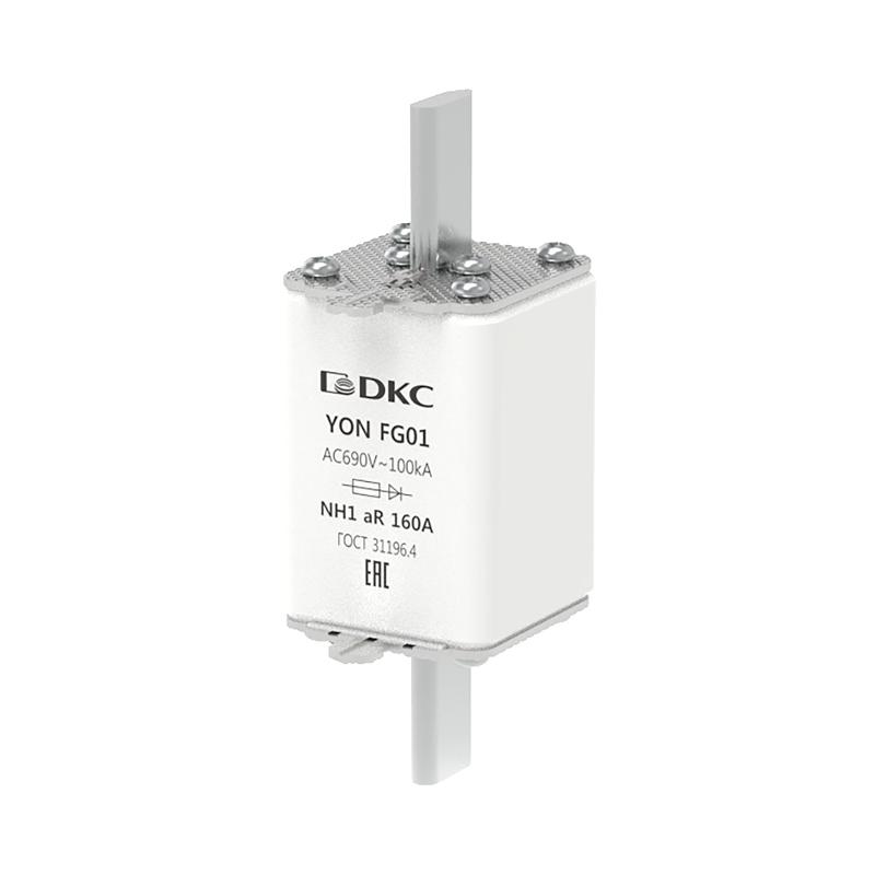 Предохранитель YON ножевого типа FG1 160А 690V характеристика aR | 1FG01-0160-690V-AR | DKC — DKC (ДКС)