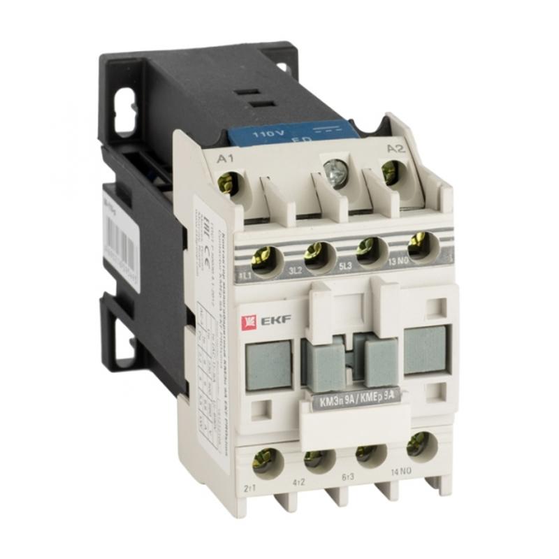 Контактор малогабаритный КМЭп 9А 110В DC 1NO EKF PROxima | ctr-s-9-110-p | EKF — EKF