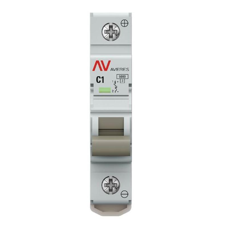 Выключатель автоматический однополюсный AV-6 DC 1А C 6кА AVERES | mcb6-DC-1-01C-av | EKF — миниатюра 10