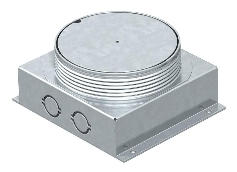 Монтажное основание лючка GESRM2 (h=70-85 мм) 135x157x70 мм (сталь) (UDL2-120 70) | 7408558 | OBO Bettermann — OBO Bettermann