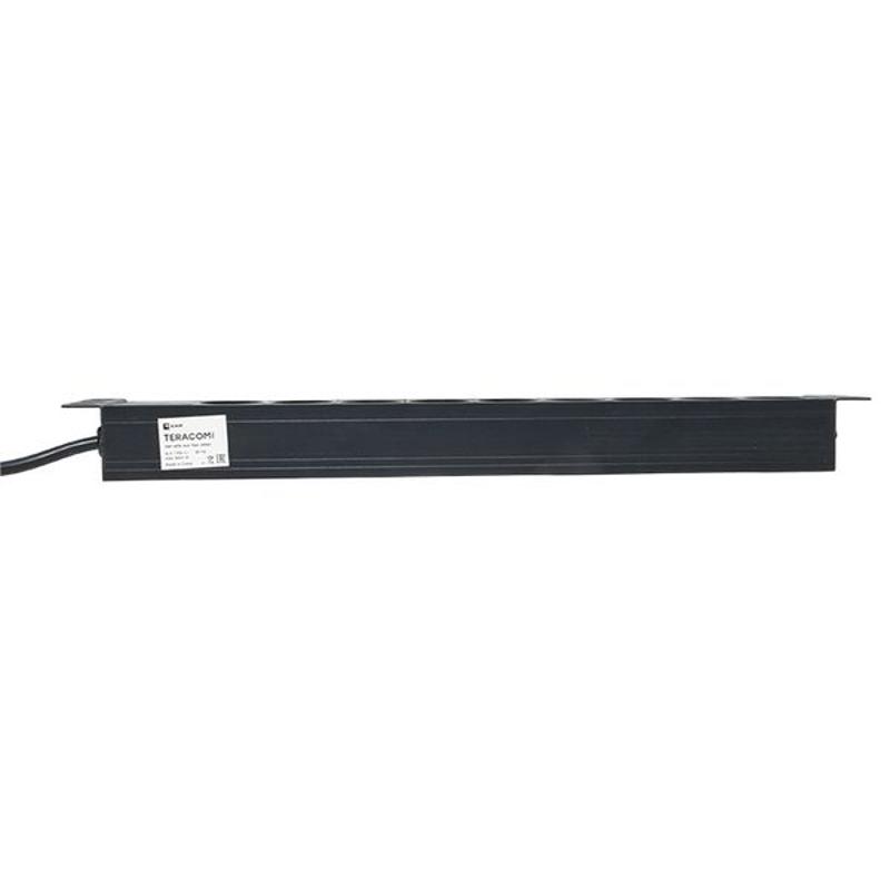 Блок розеток PDU TERACOM PRO 19" 1U 16А/250В 9 розеток Schuko 2 м 3x1,5 мм2 вилка Schuko | TRP-HPD-16A-9SH-2MSH | EKF — миниатюра 13