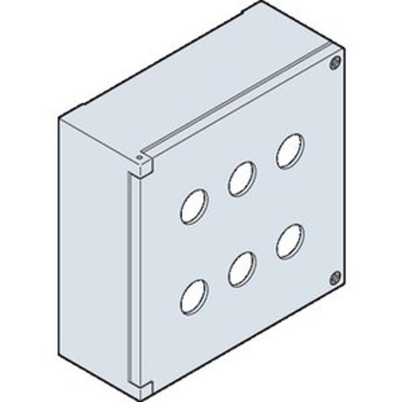 Корпус кнопочного поста KEM6-0 на 6 элементов металлический | SK616706-AA | ABB — ABB