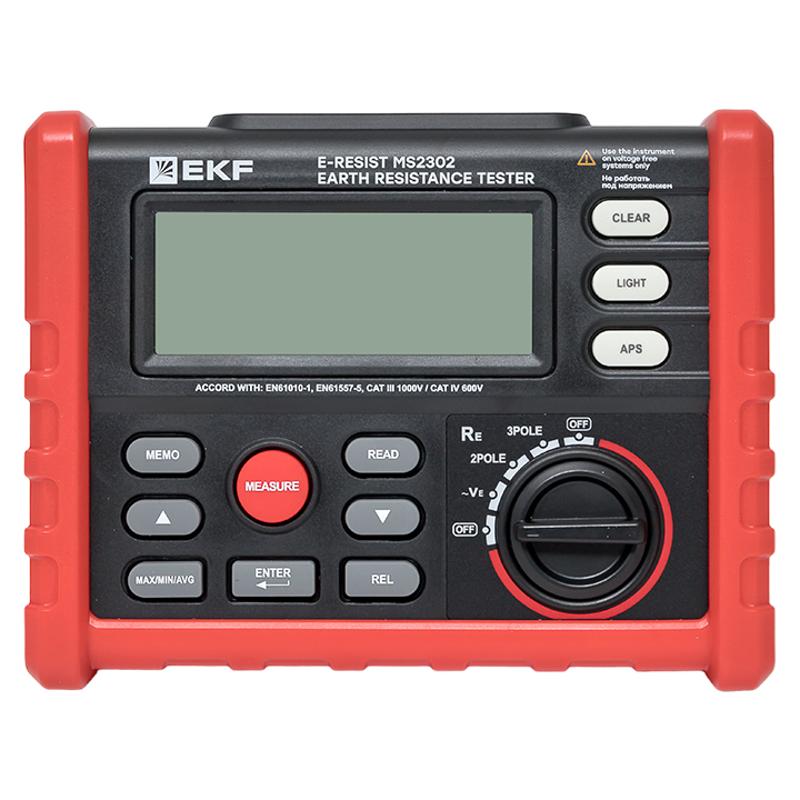 Измеритель сопротивления заземления цифровой E-Resist MS2302 | ms2302 | EKF — миниатюра 16