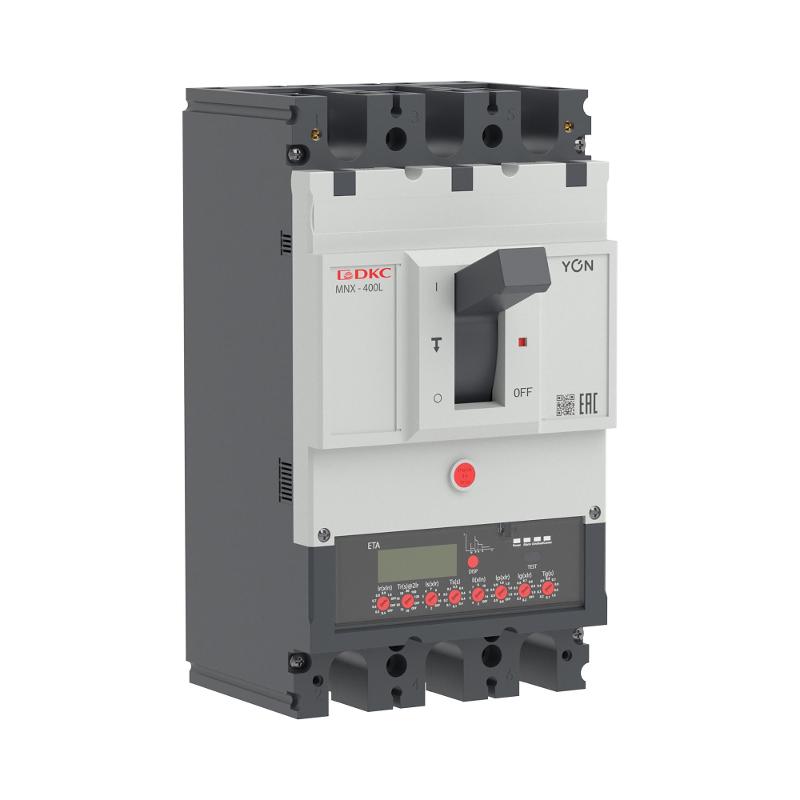 Авт. выкл. YON pro MNX400L 3P 400A 70kA при AC415V расц. ETA | MNX400L3PETA0400 | DKC — миниатюра 1