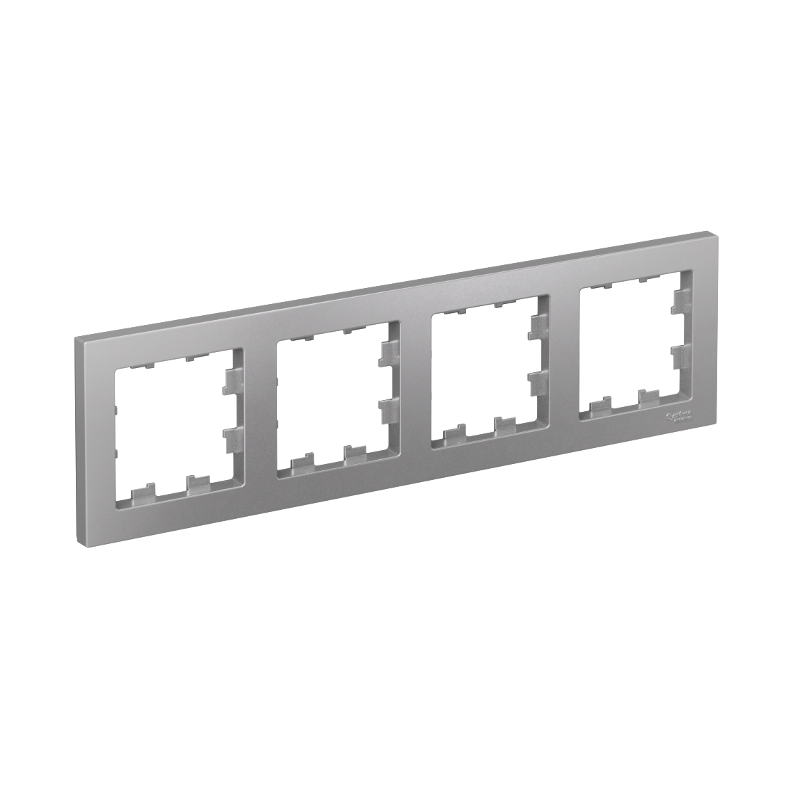 AtlasDesign Алюминий Рамка 4-ая, универсальная | ATN000304 | SE — Systeme Electric