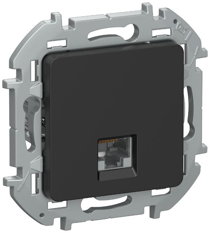 IEKINSPIRIA Роз. комп. RJ45 кат.5Е UTP 6731191 черн. м. | 6731191 | IEK — IEK (ИЭК)