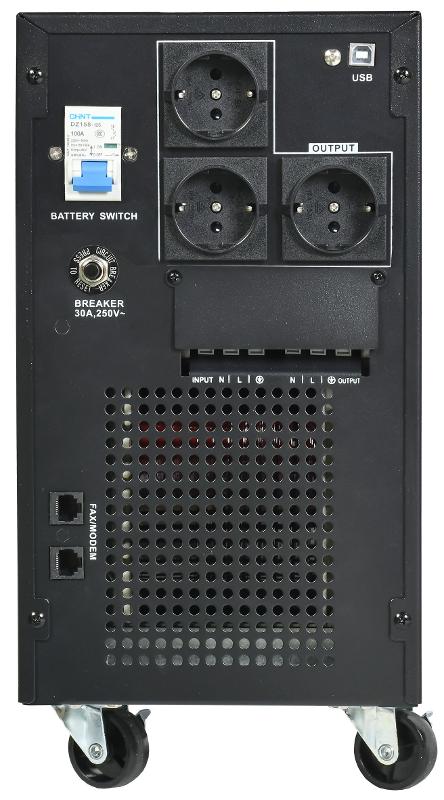 ITK ELECTRA LT ИБП 5кВА/4кВт 48VDC с АКБ 4х17AH USB Schuko | ELT-5000VA-1-004-S | ITK — миниатюра 4
