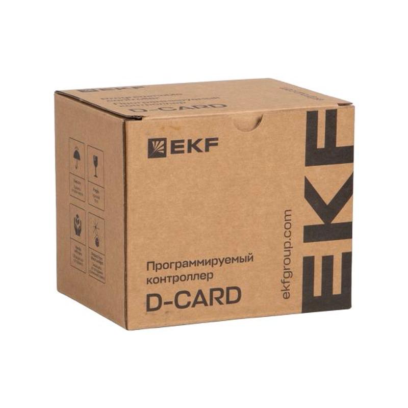 Контроллер программируемый логический (ПЛК) EC312 токоподающий D-CARD |PLC-EC312-S-DCD | EKF — миниатюра 14
