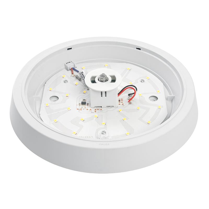 Светильник светодиодный накладной круглый с ИК-датчиком , 25W, 2000Lm, 6500K, в пластиковом корпусе, IP20, AL3022 | 41797 | FERON — миниатюра 2