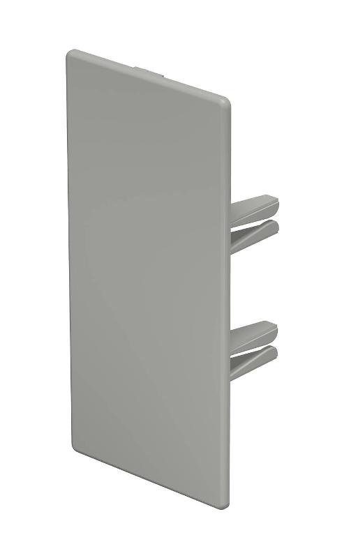 Торцевая заглушка кабельного канала WDK 60x130 мм (ПВХ,серый) (WDK HE60130GR) | 6022529 | OBO Bettermann — OBO Bettermann