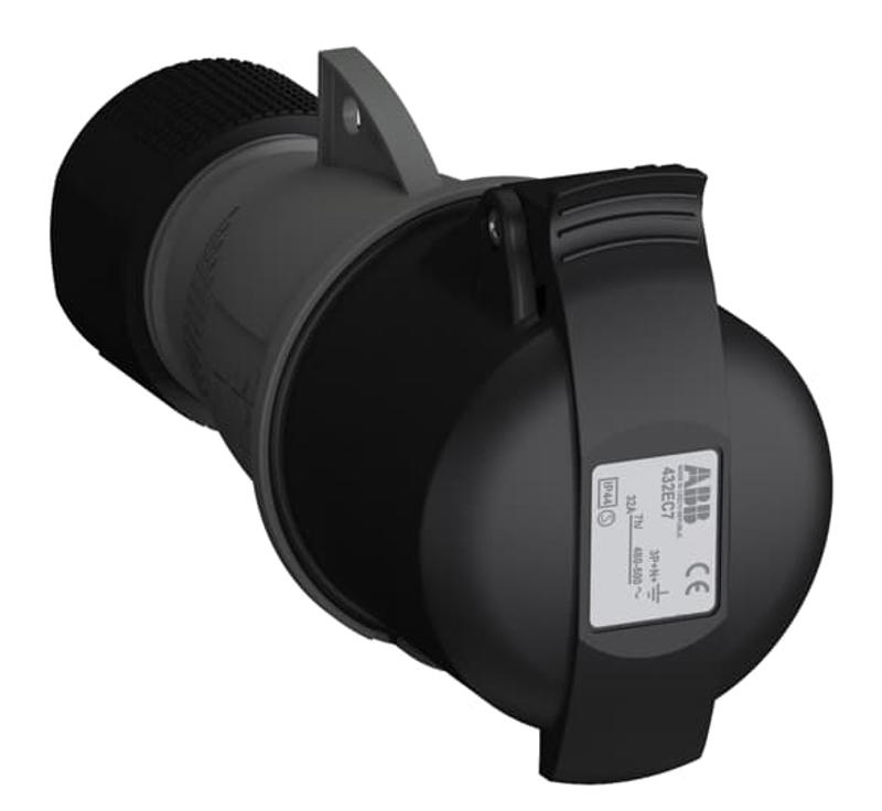 Розетка кабельная Easy&Safe 432EC7,32А,3P+N+E,IP44,7ч|2CMA102052R1000| ABB — ABB