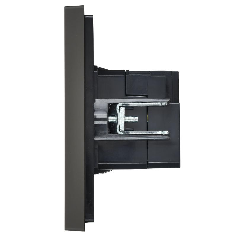 FORTE&PIANO Розетка USB A+C 18Вт FP351 серый | FP-U22-018-K03 | IEK — миниатюра 4